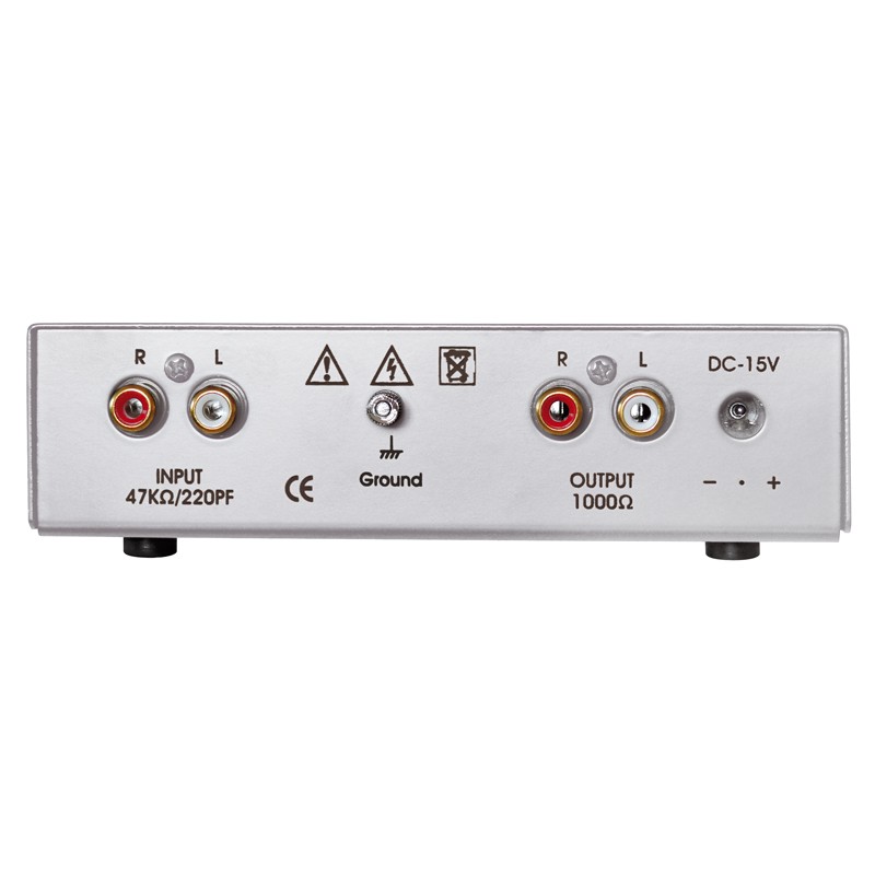 Dynavox TC-750 Profi Phonovorverstärker silber