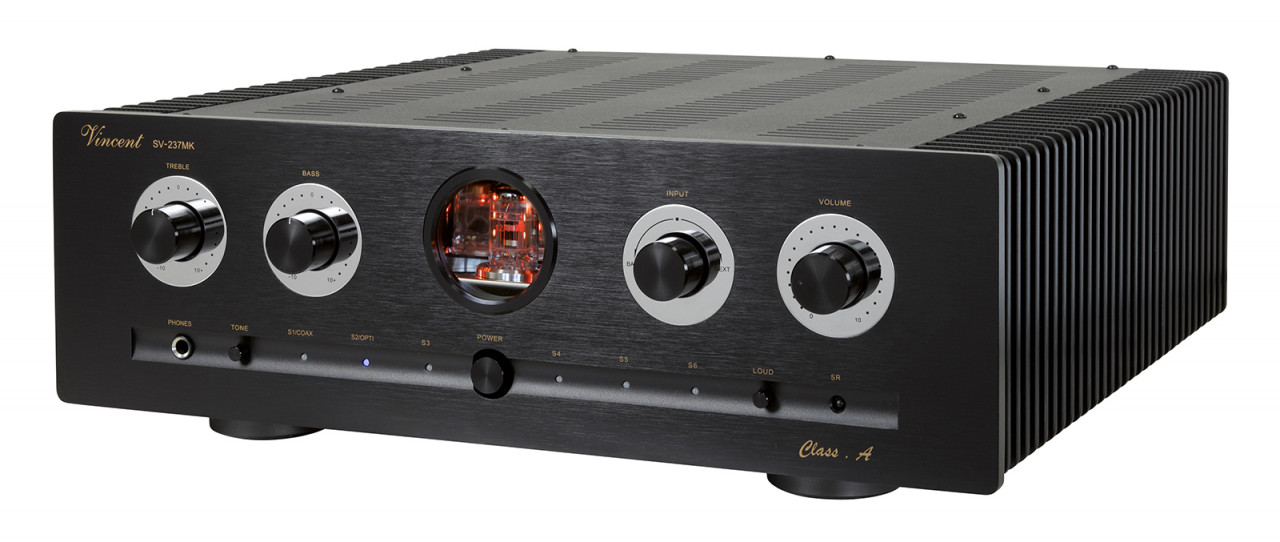 Vincent SV-237MK Class-A Hybrid Stereo Vollverstärker Schwarz