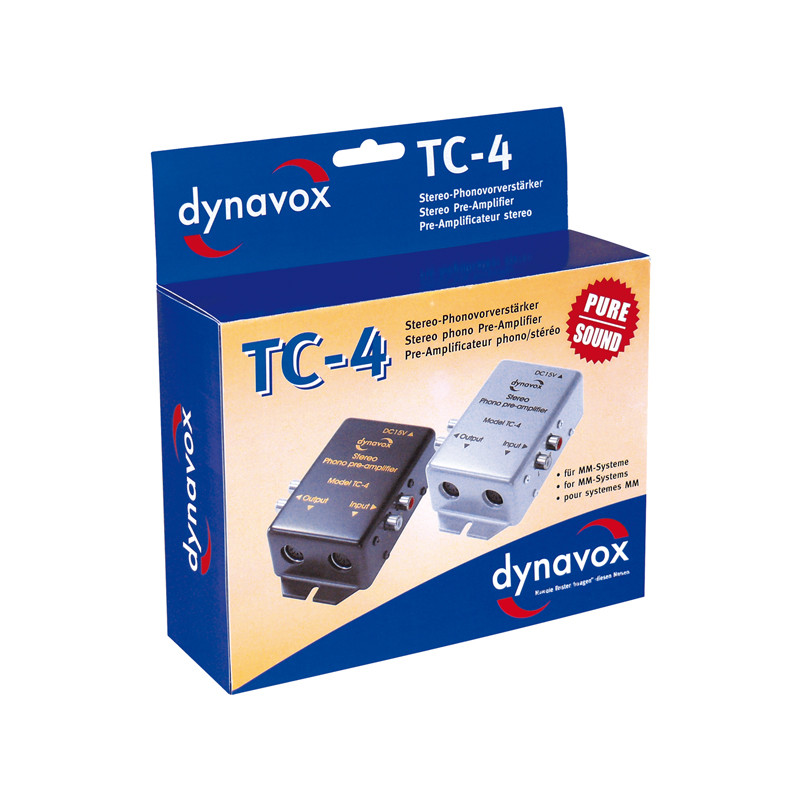 Dynavox TC-4 Phonovorverstärker schwarz