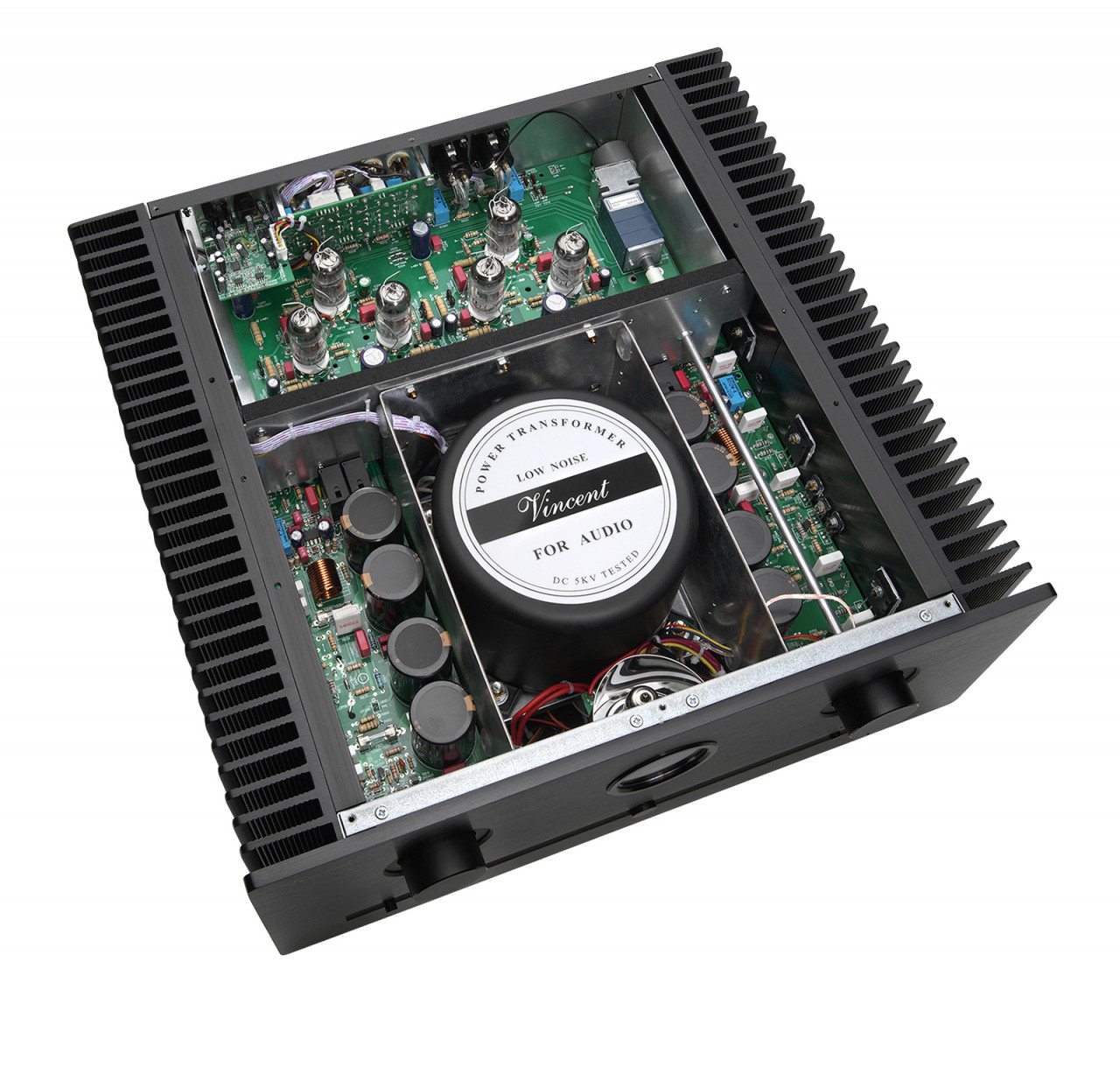Vincent SV-700 Class-A Hybrid Stereo Vollverstärker Schwarz