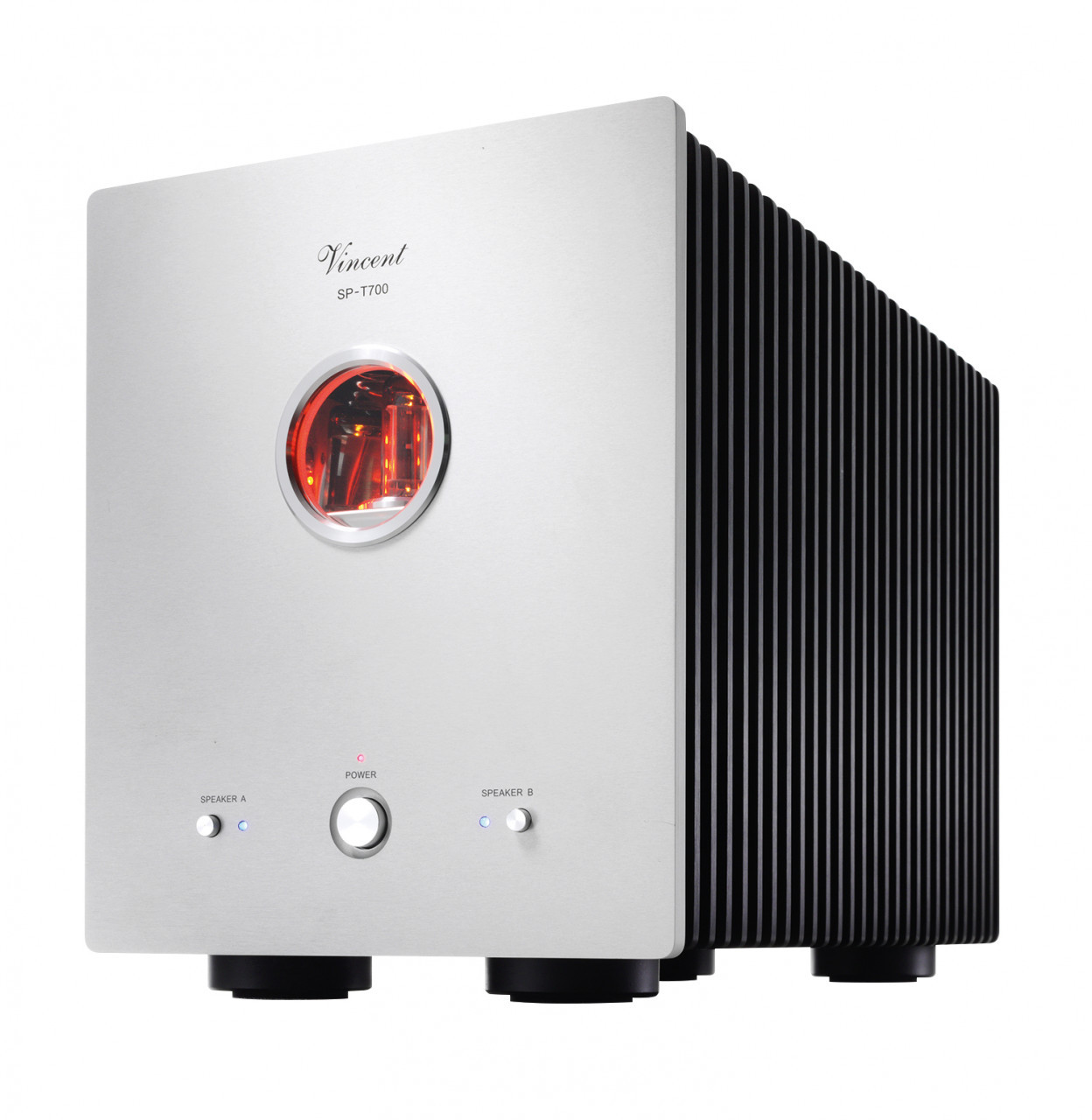 Vincent SP-T700 Class-A Hybrid Mono Endstufe Silber