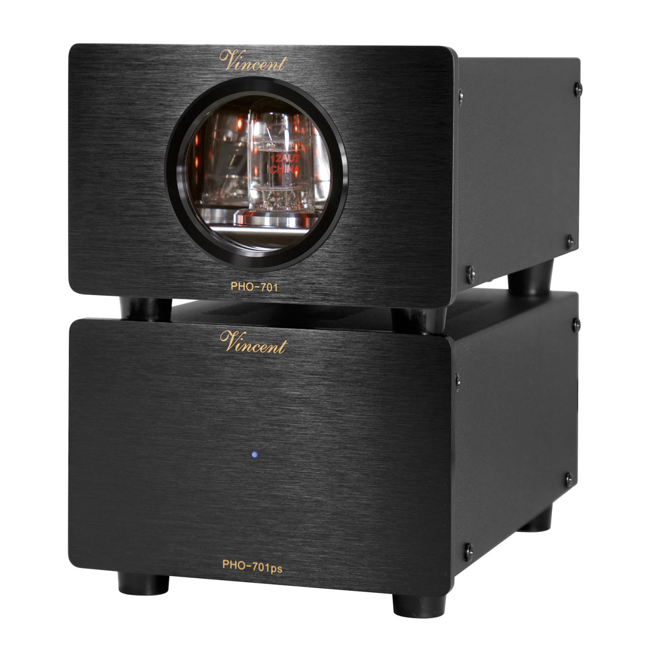 Vincent PHO-701 Phono Vorverstärker Schwarz