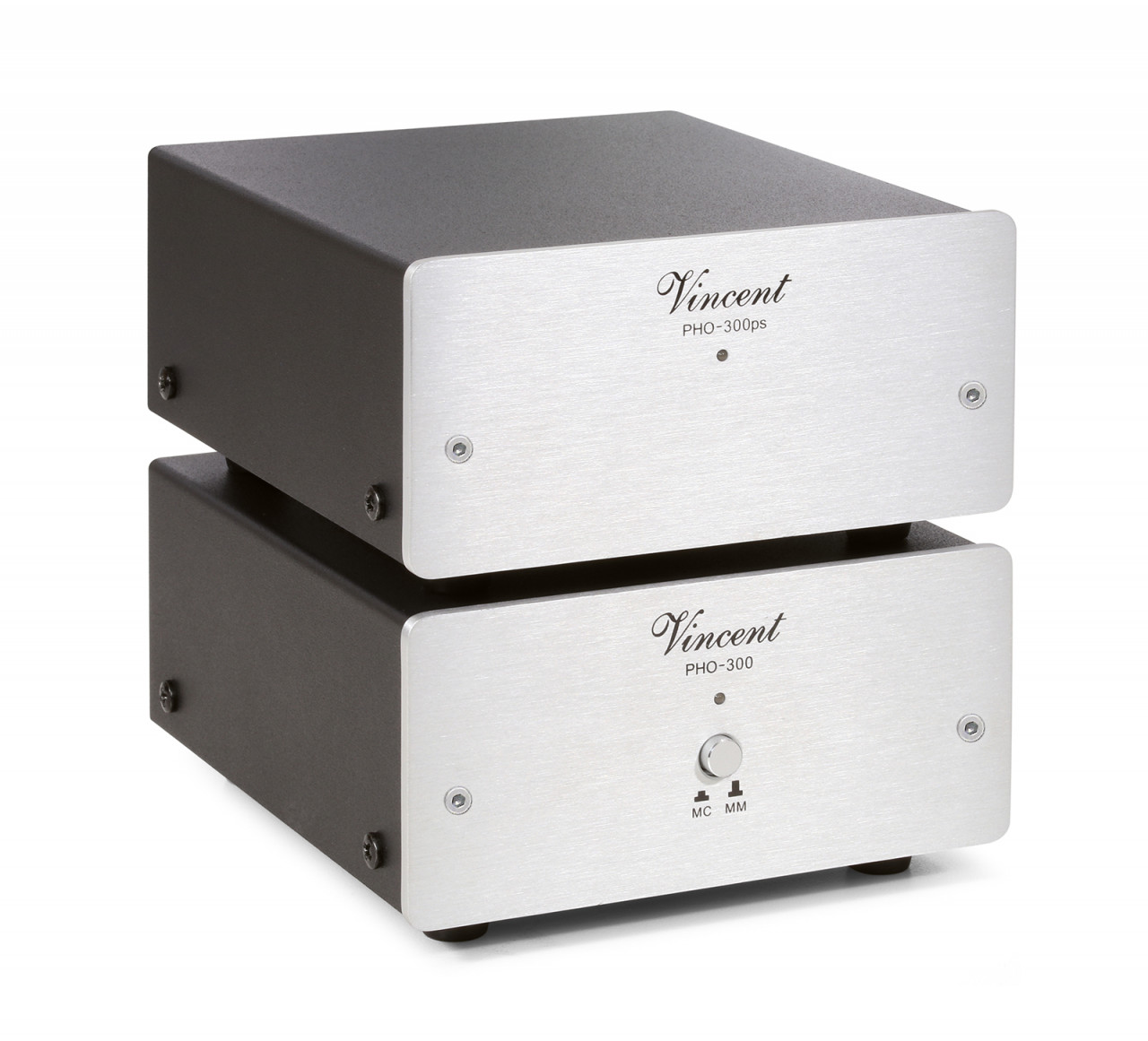 Vincent PHO-300 Phono Vorverstärker Silber