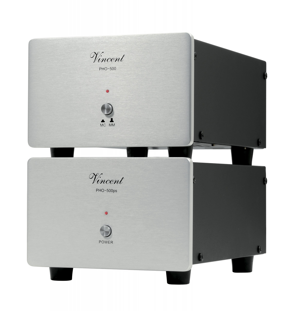 Vincent PHO-500 Phono Vorverstärker Silber