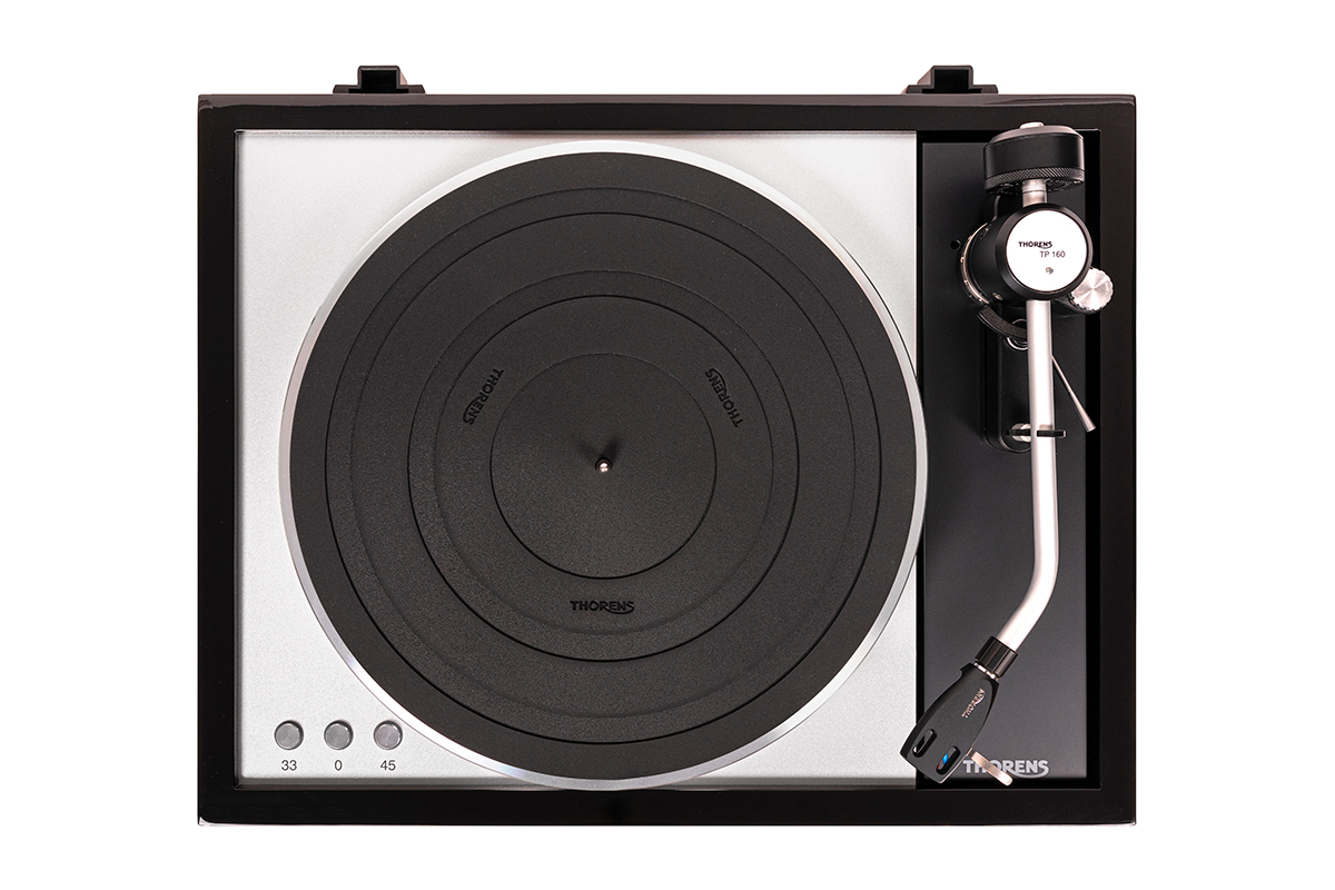 Thorens TD-1600 TP-160 schwarz hochglanz (ohne Tonabnehmer)