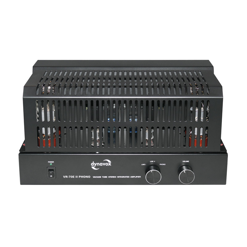 Dynavox Röhrenvollverstärker VR-70E II Phono schwarz