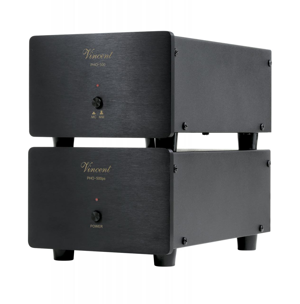 Vincent PHO-500 Phono Vorverstärker Schwarz