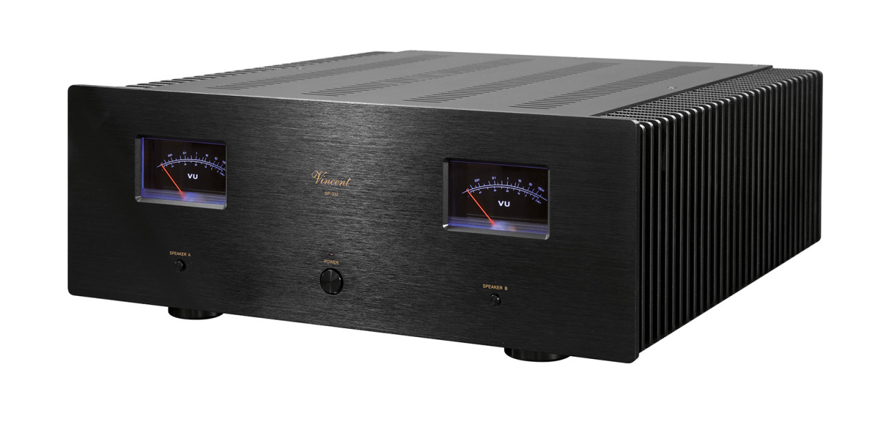 Vincent SP-332 Hybrid Stereo Endstufe Schwarz