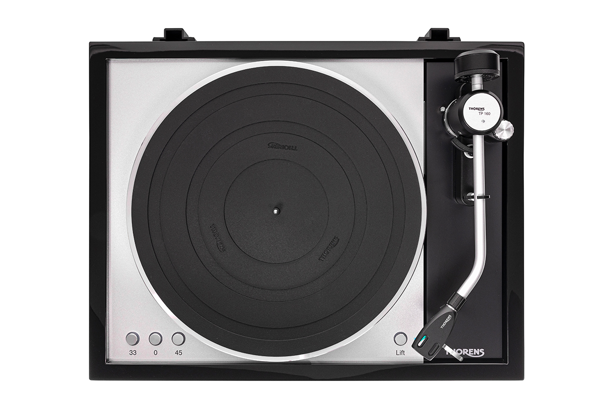 Thorens TD-1601 TP-160 schwarz hochglanz (ohne Tonabnehmer)