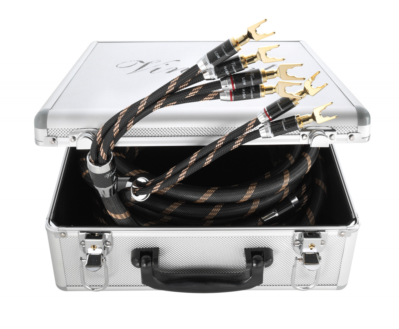 Vincent Bi-Wire-Kabel High End Bi-Wire Lautsprecher Kabel 2 x 5,0 m