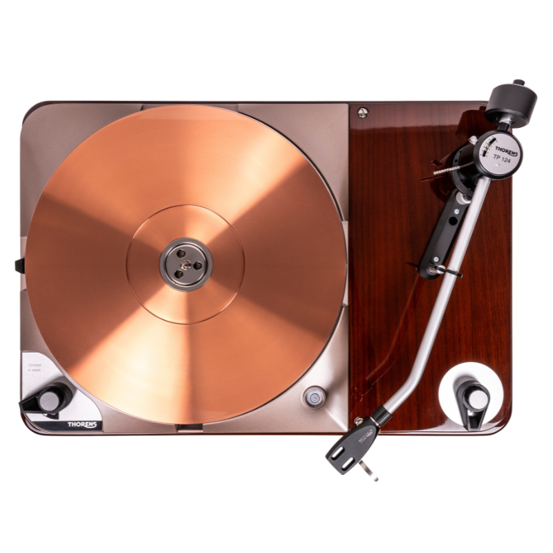 Thorens Plattenspieler TD-124 DD Exclusive nussbaum/klavierlack