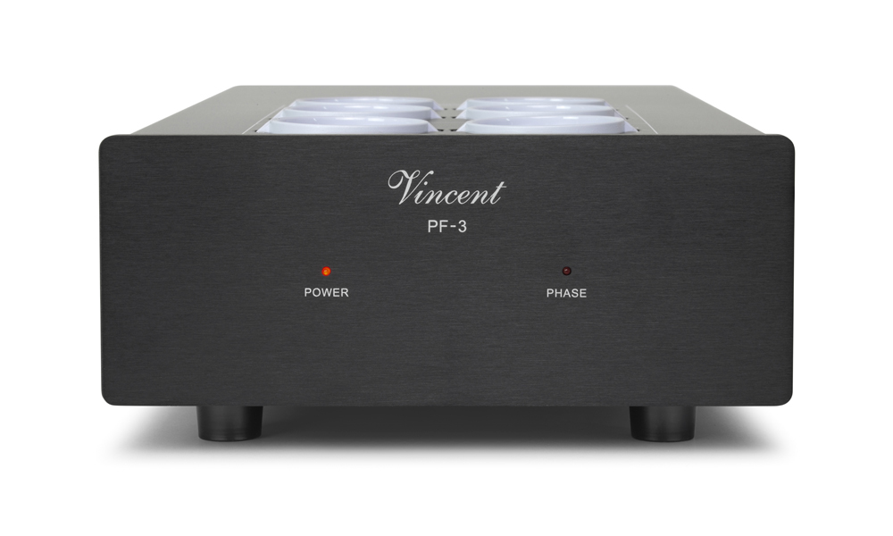 Vincent PF-3 EMI Netzfilter mit DC Blocker schwarz