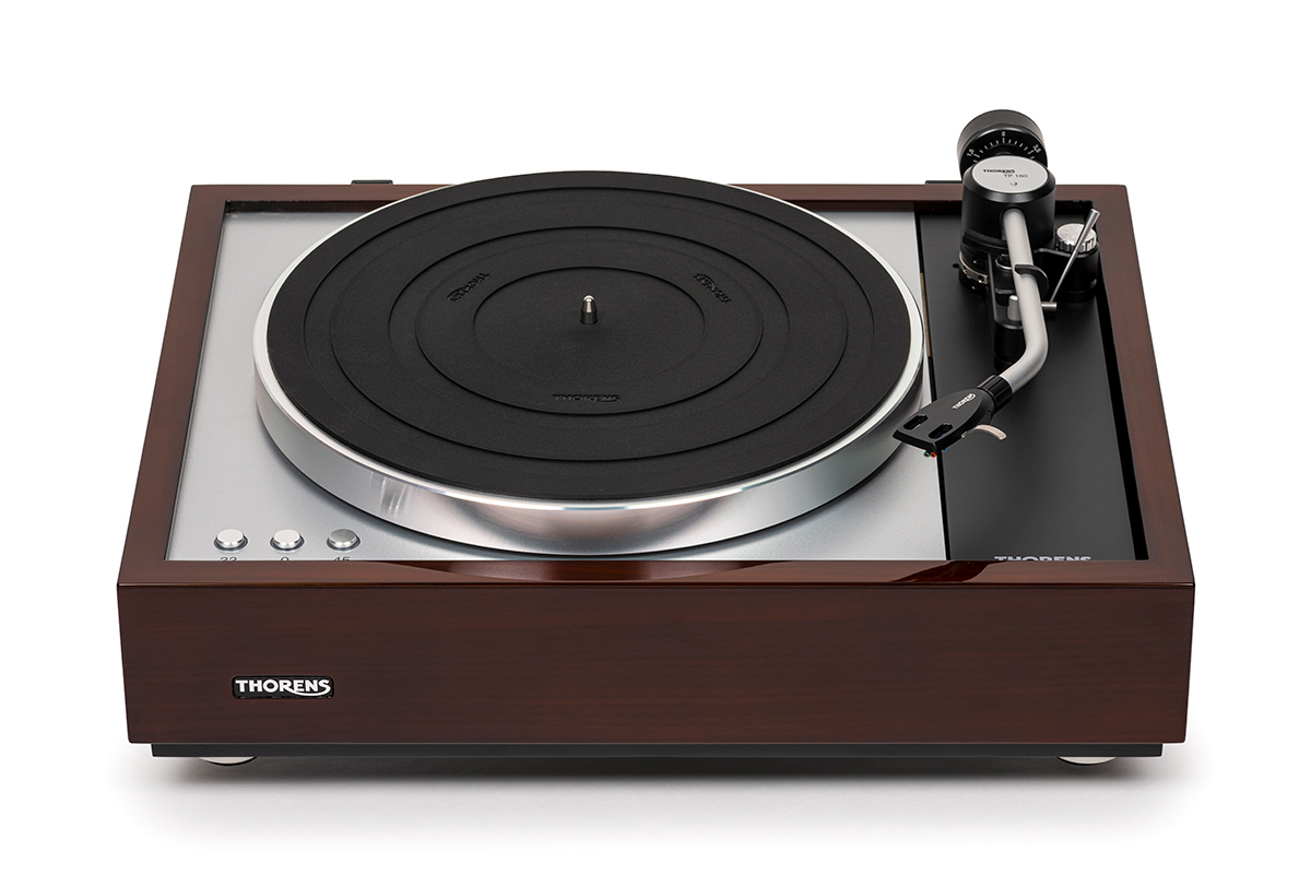 Thorens TD-1600 TP-160 walnuss hochglanz (ohne Tonabnehmer)