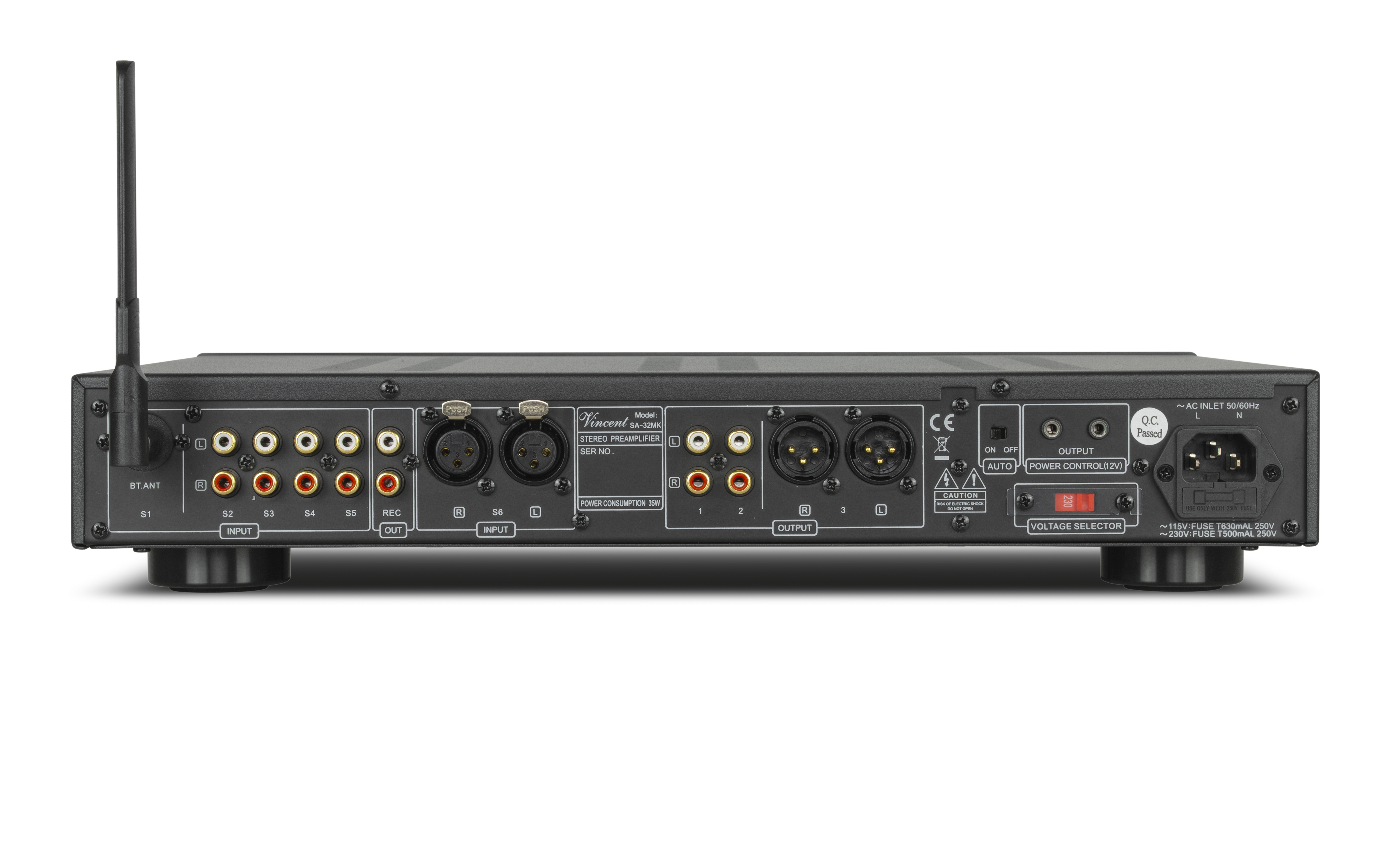 Vincent SA-32 MK Hybrid Vorstufe schwarz