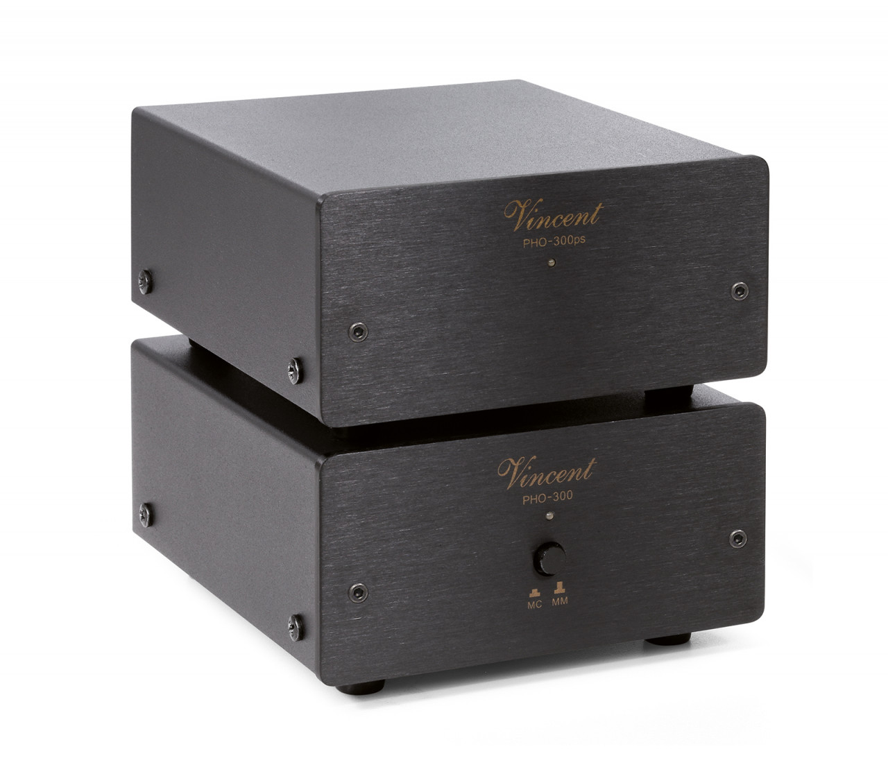 Vincent PHO-300 Phono Vorverstärker Schwarz