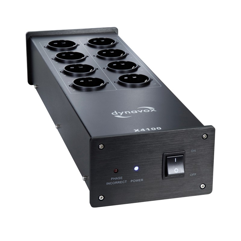Dynavox HiFi-Steckdosenleiste X4100B schwarz