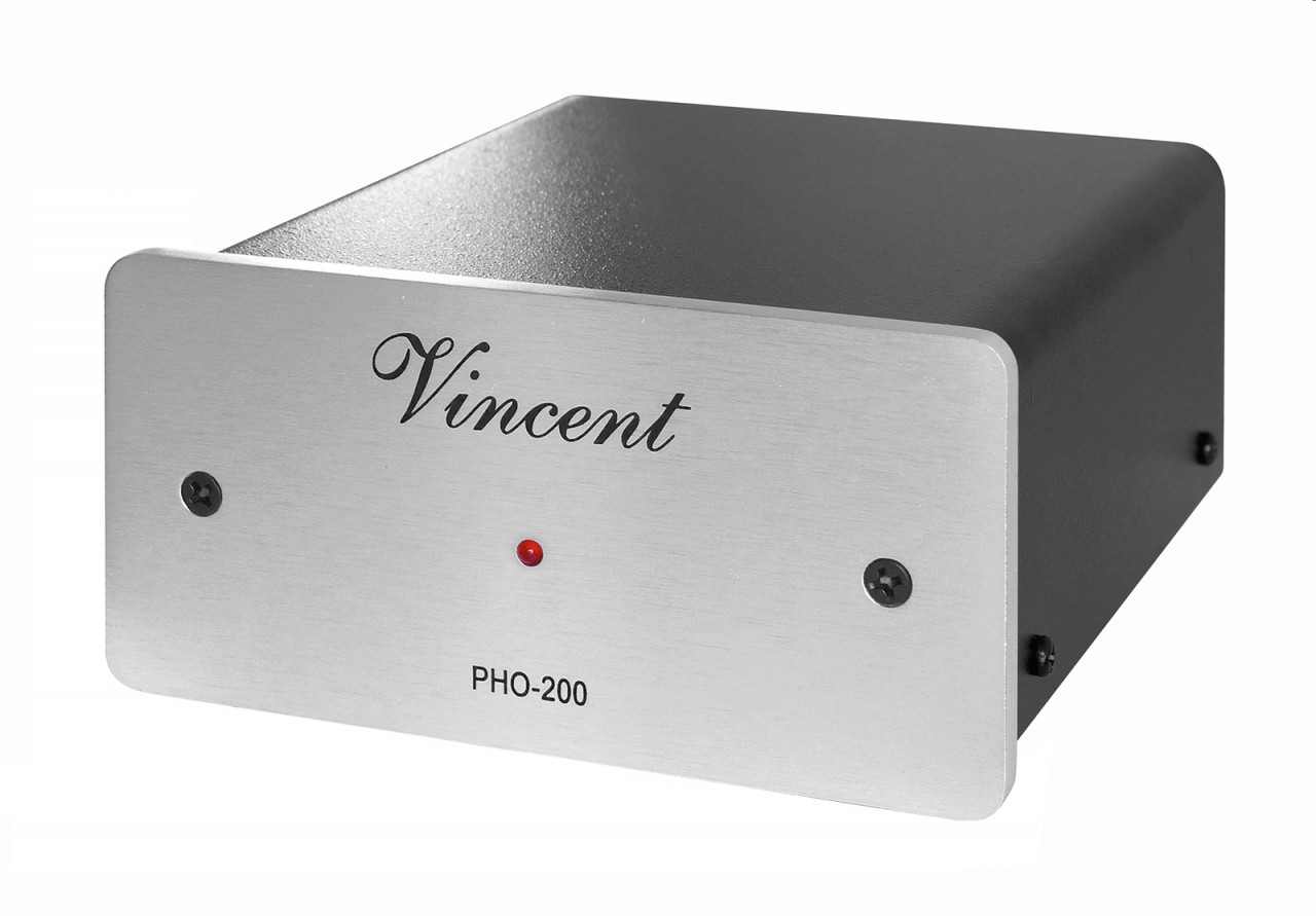 Vincent PHO-200 Phono Vorstufe Silber