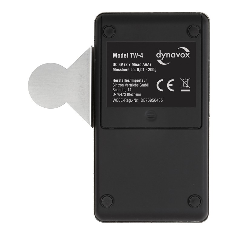 Dynavox Elektronische Tonarmwaage TW-4