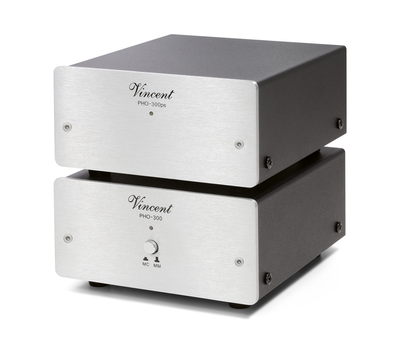 Vincent PHO-300 Phono Vorverstärker Silber