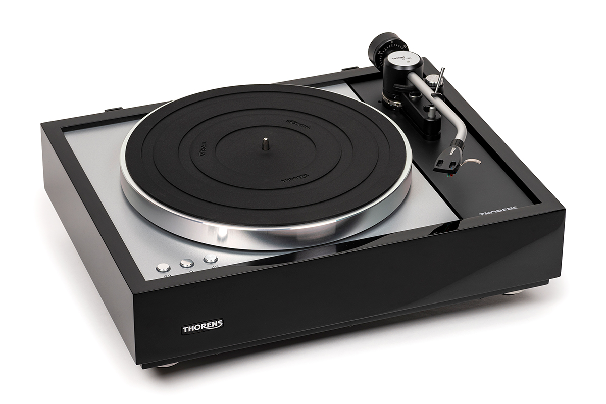 Thorens TD-1600 TP-160 schwarz hochglanz (ohne Tonabnehmer)