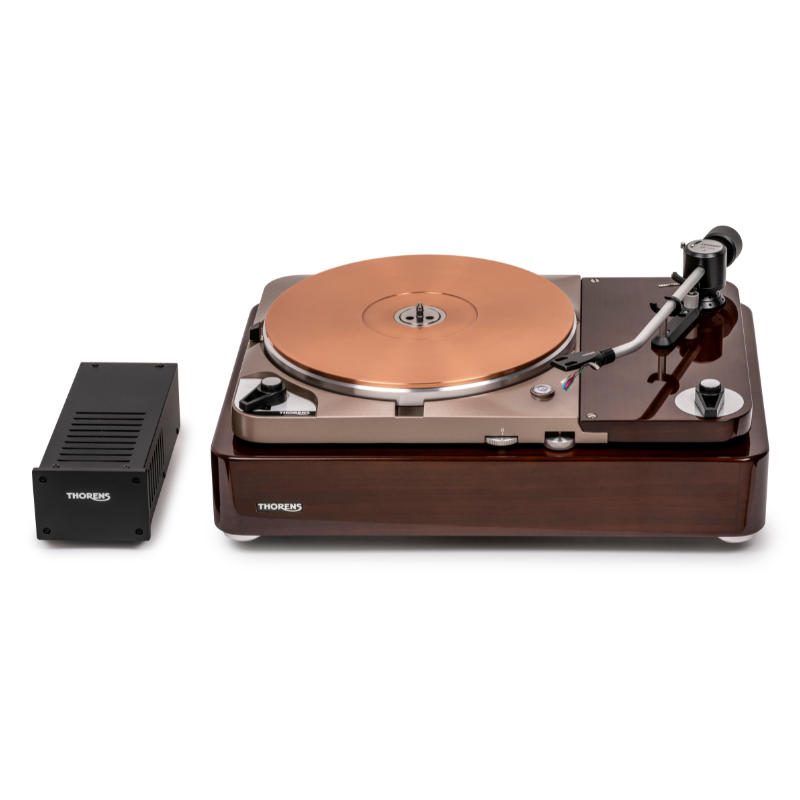Thorens Plattenspieler TD-124 DD Exclusive nussbaum/klavierlack