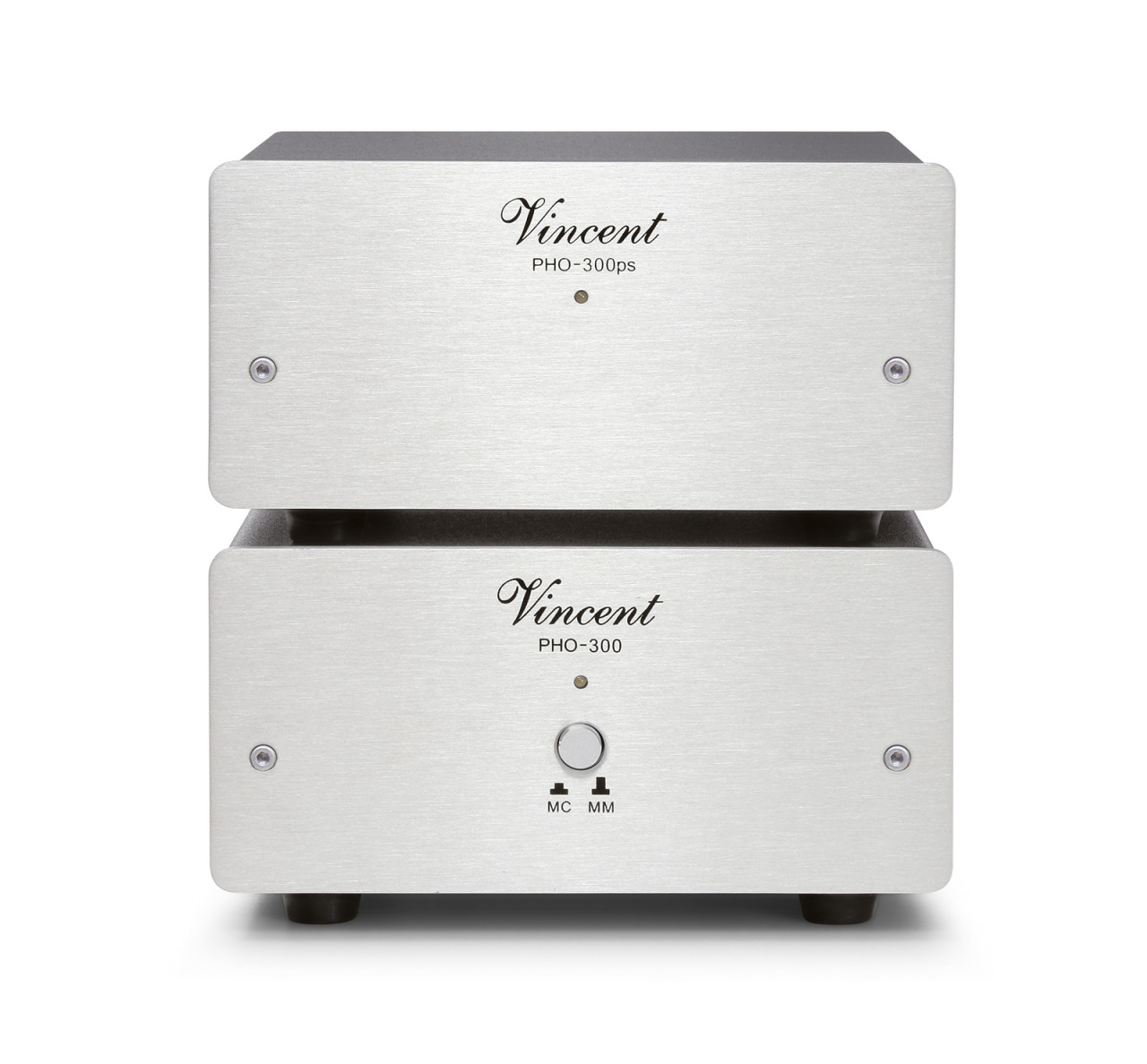 Vincent PHO-300 Phono Vorverstärker Silber