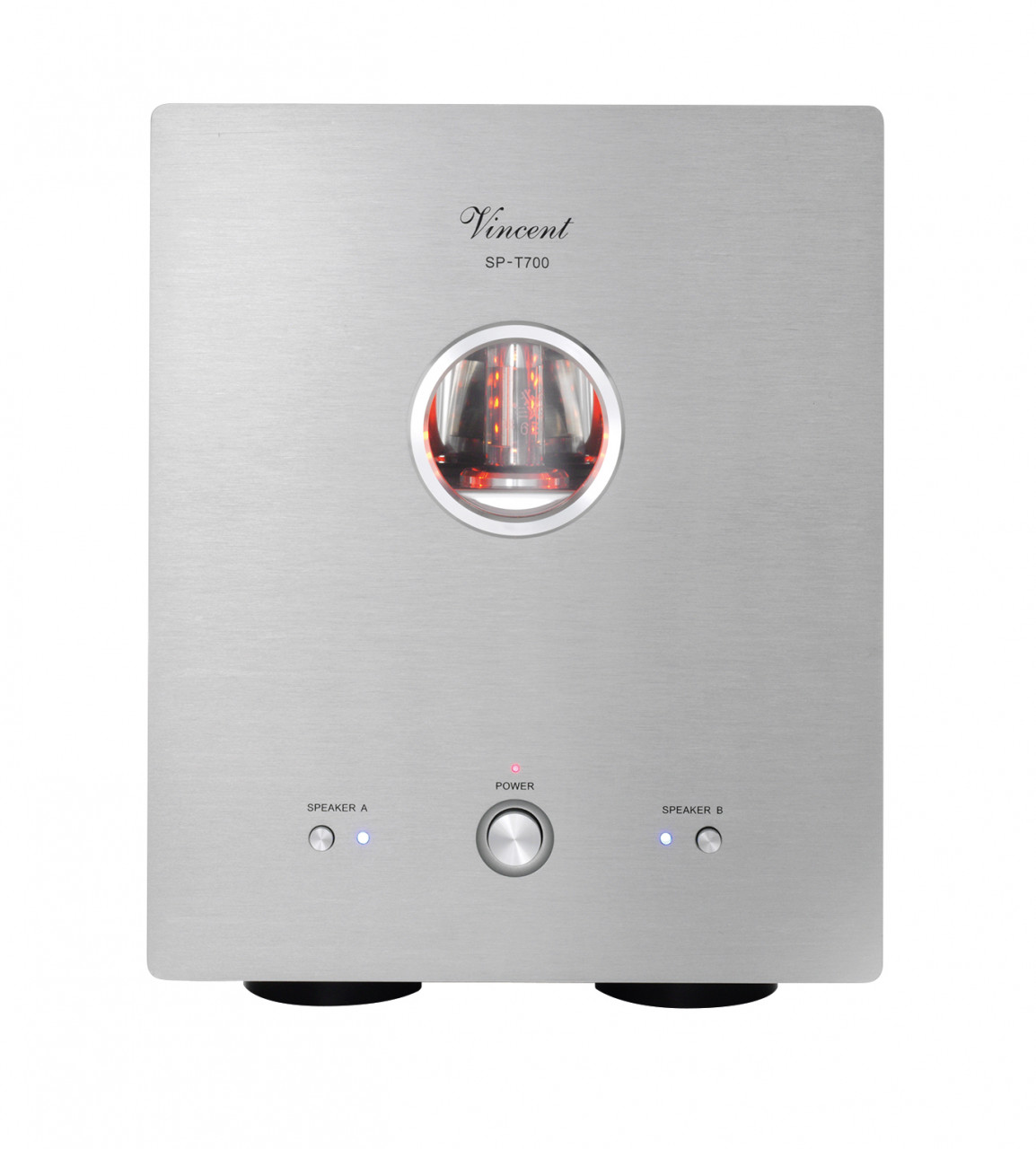 Vincent SP-T700 Class-A Hybrid Mono Endstufe Silber