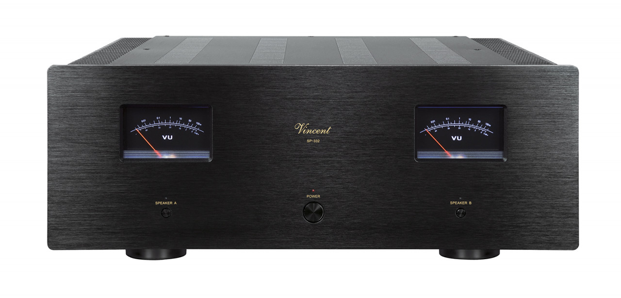 Vincent SP-332 Hybrid Stereo Endstufe Schwarz