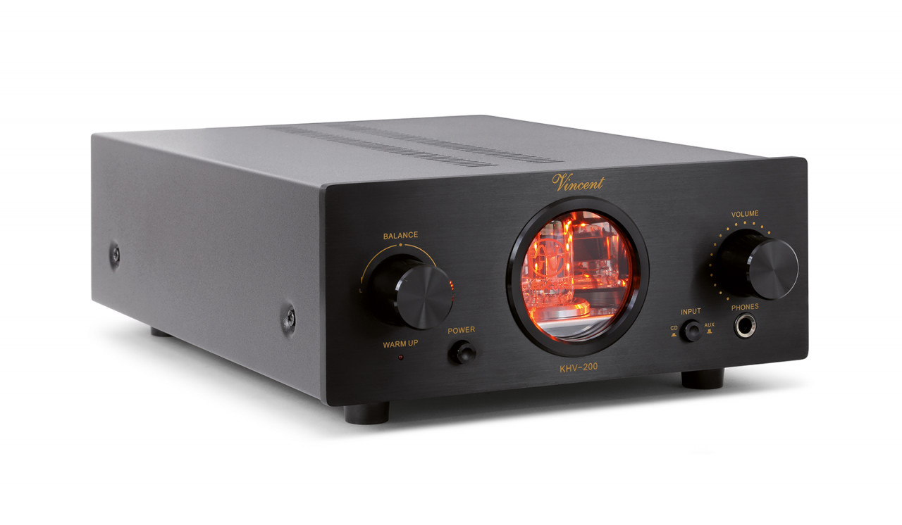 Vincent KHV-200 Hybrid Kopfhörerverstärker Schwarz