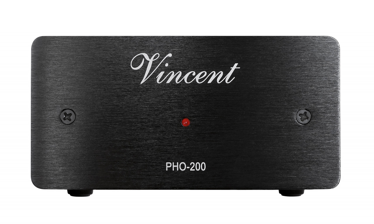 Vincent PHO-200 Phono Vorstufe Schwarz
