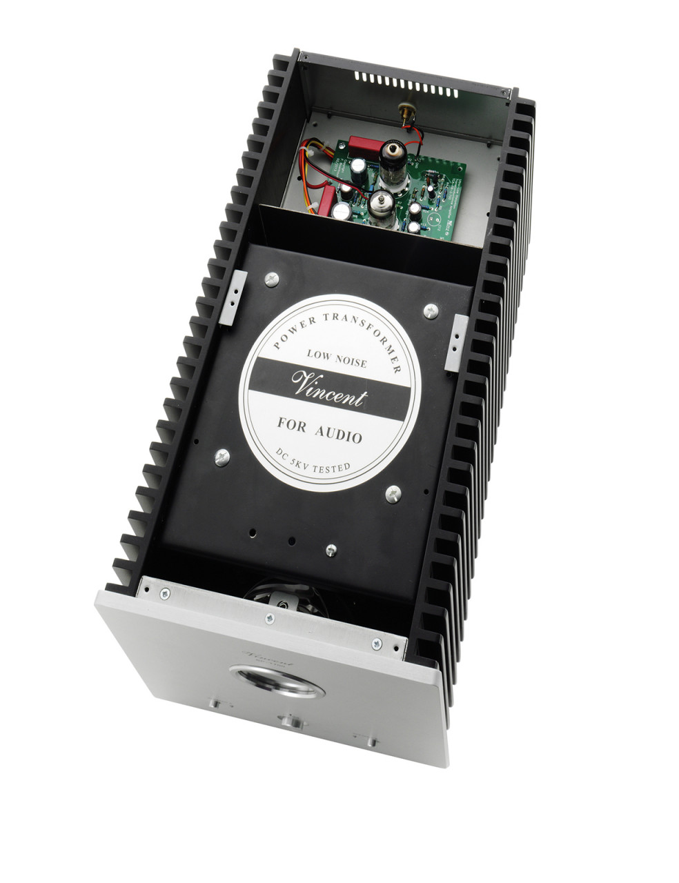 Vincent SP-T700 Class-A Hybrid Mono Endstufe Silber