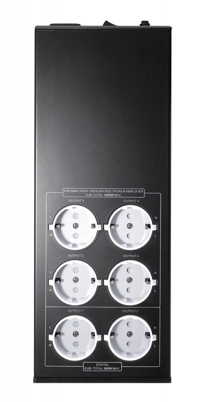 Vincent PF-2 Netzfilter Schwarz