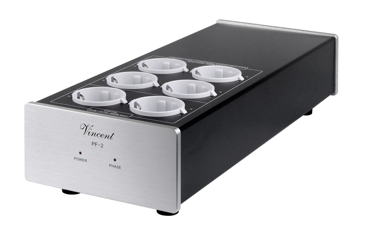 Vincent PF-2 Netzfilter Silber
