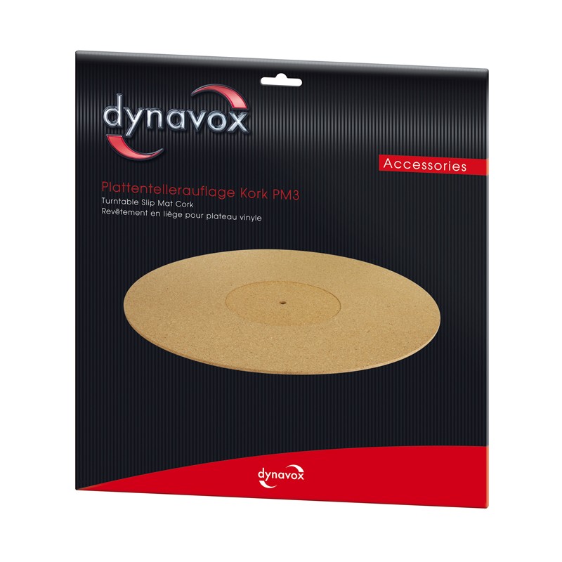 Dynavox Plattentellerauflage PM3 Kork