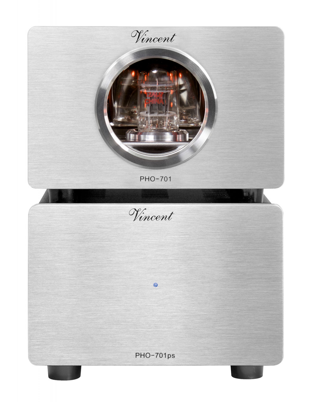Vincent PHO-701 Phono Vorverstärker Silber