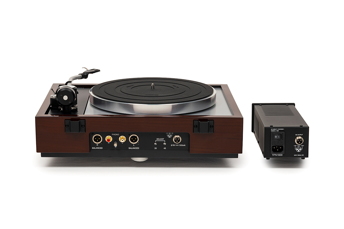 Thorens TD-1600 TP-160 walnuss hochglanz (ohne Tonabnehmer)