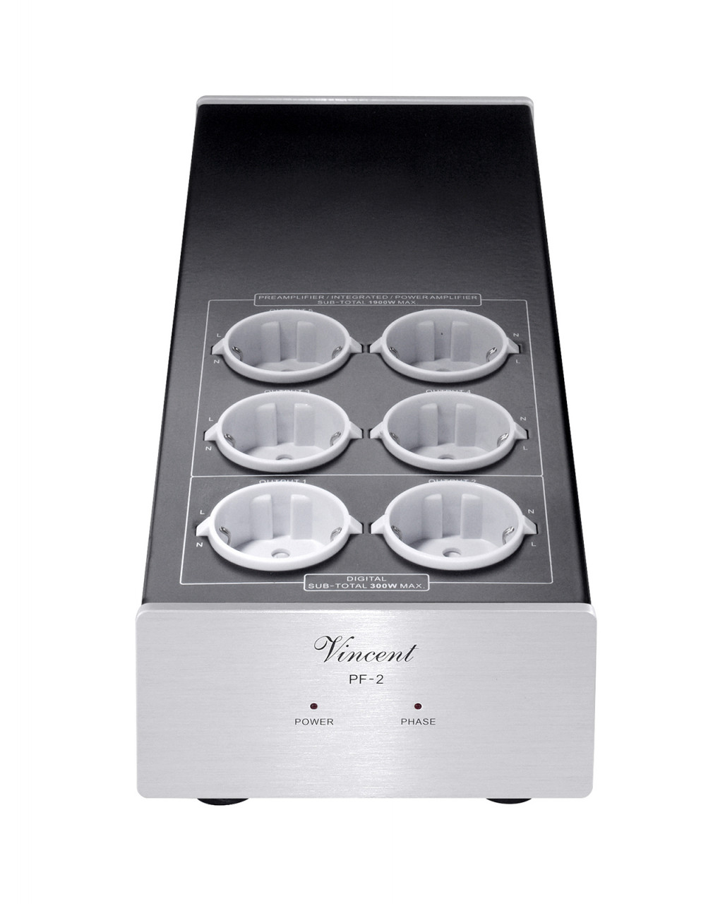 Vincent PF-2 Netzfilter Silber