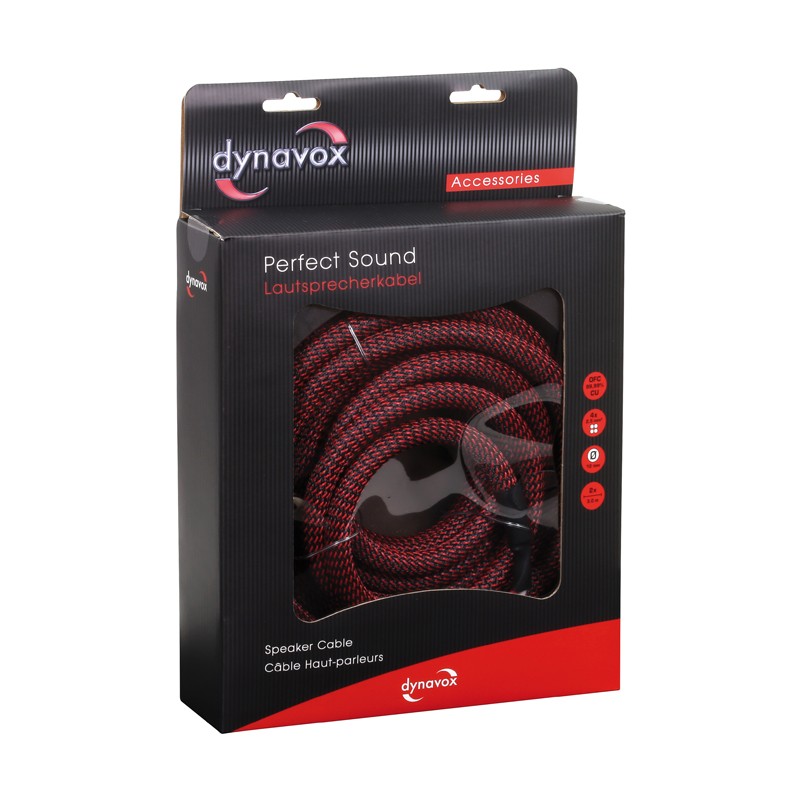 Dynavox Perfect Sound Lautsprecherkabel 2 x 3 m