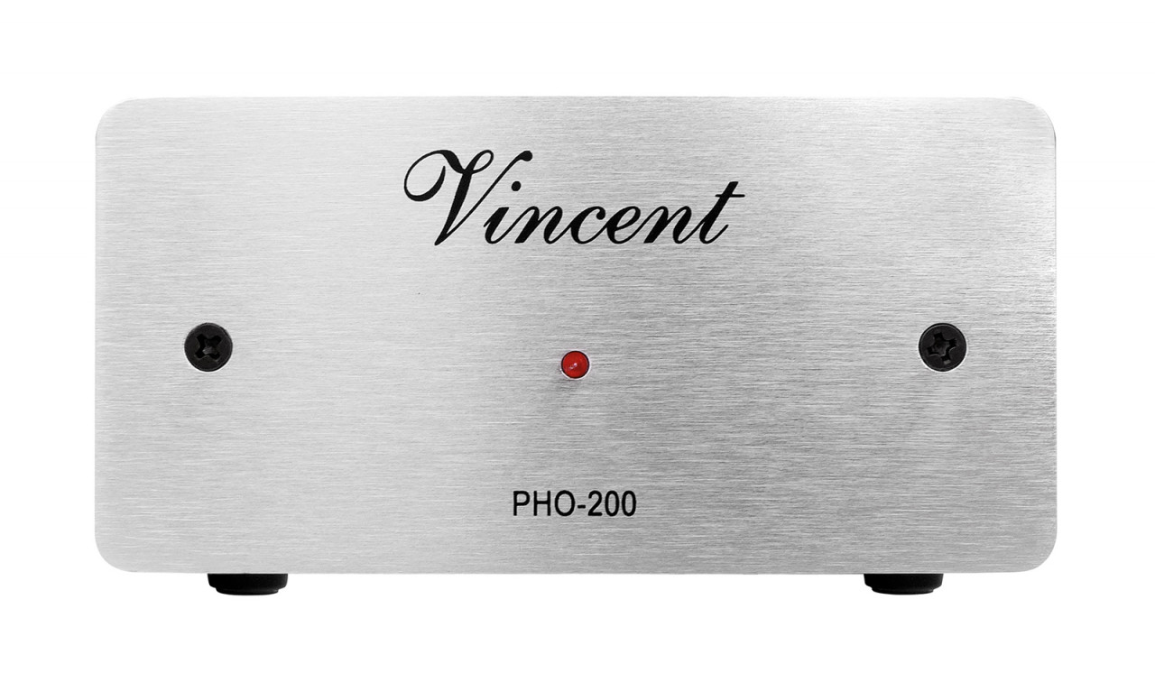 Vincent PHO-200 Phono Vorstufe Silber