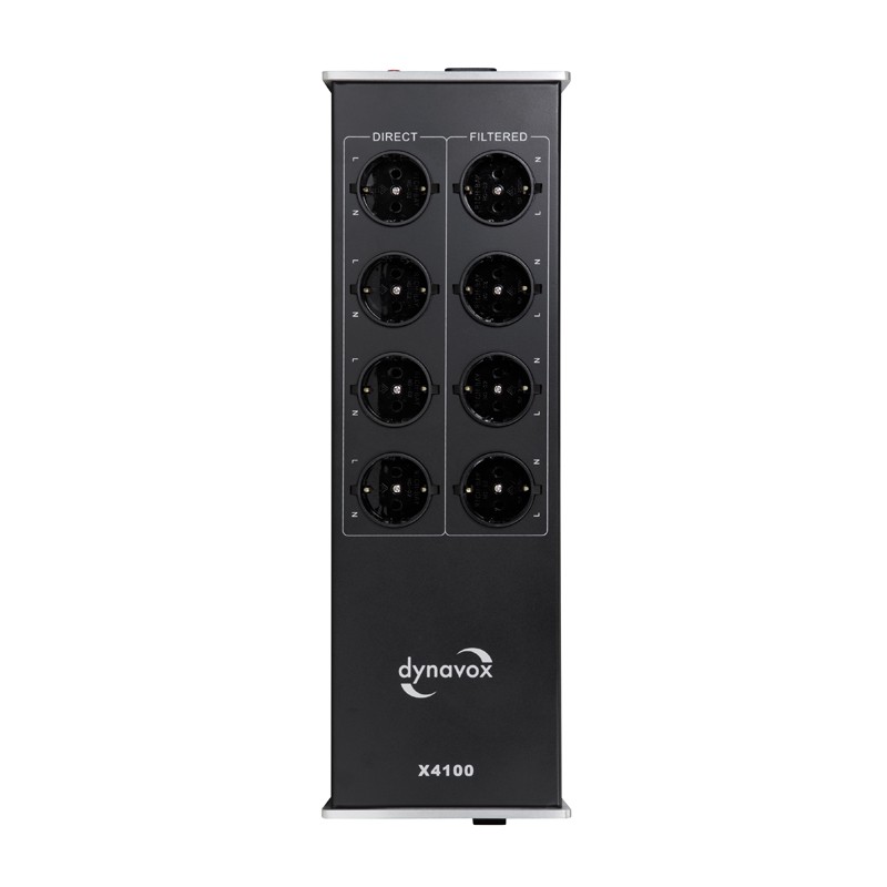 Dynavox HiFi-Steckdosenleiste X4100S silber