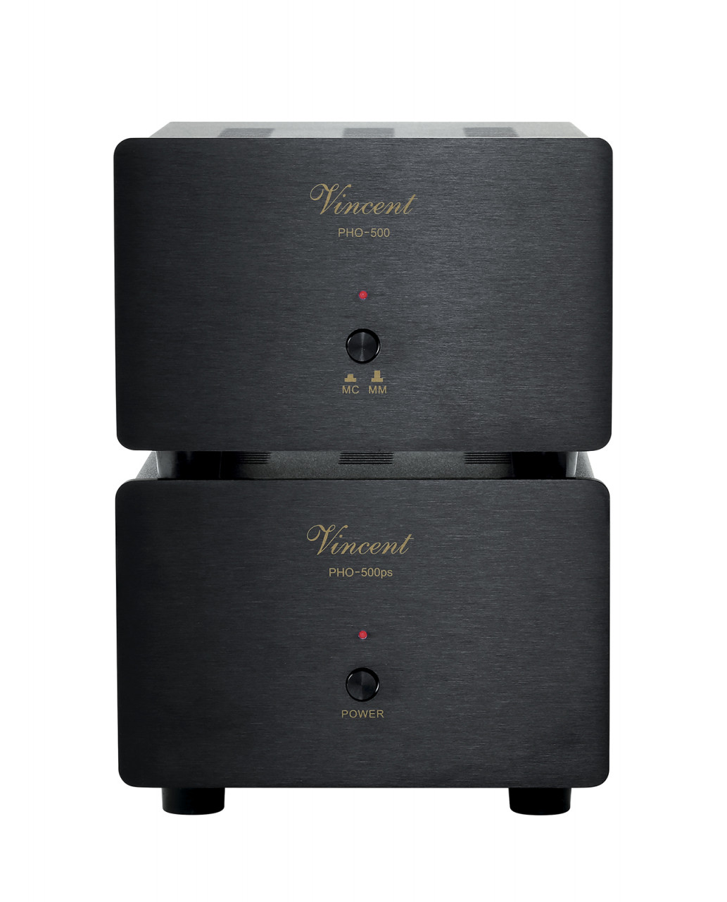 Vincent PHO-500 Phono Vorverstärker Schwarz