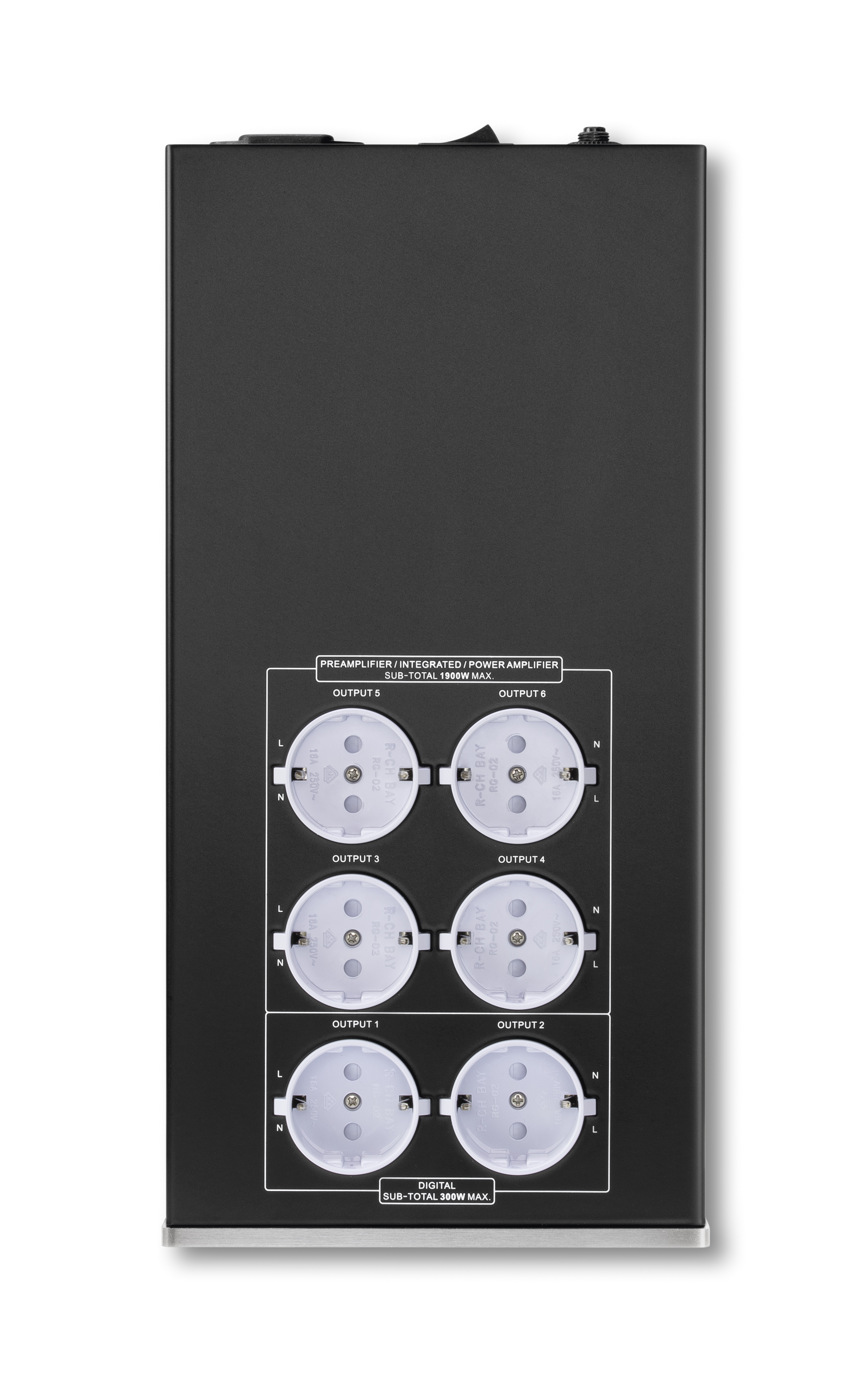 Vincent PF-3 EMI Netzfilter mit DC Blocker, silber