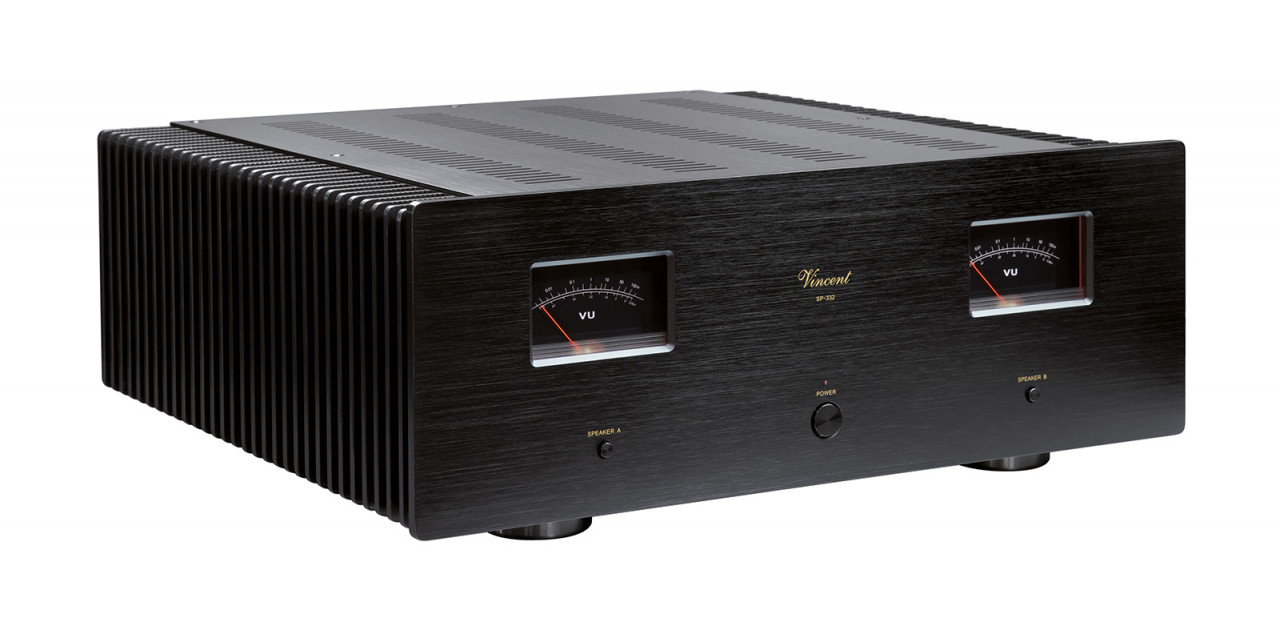 Vincent SP-332 Hybrid Stereo Endstufe Schwarz