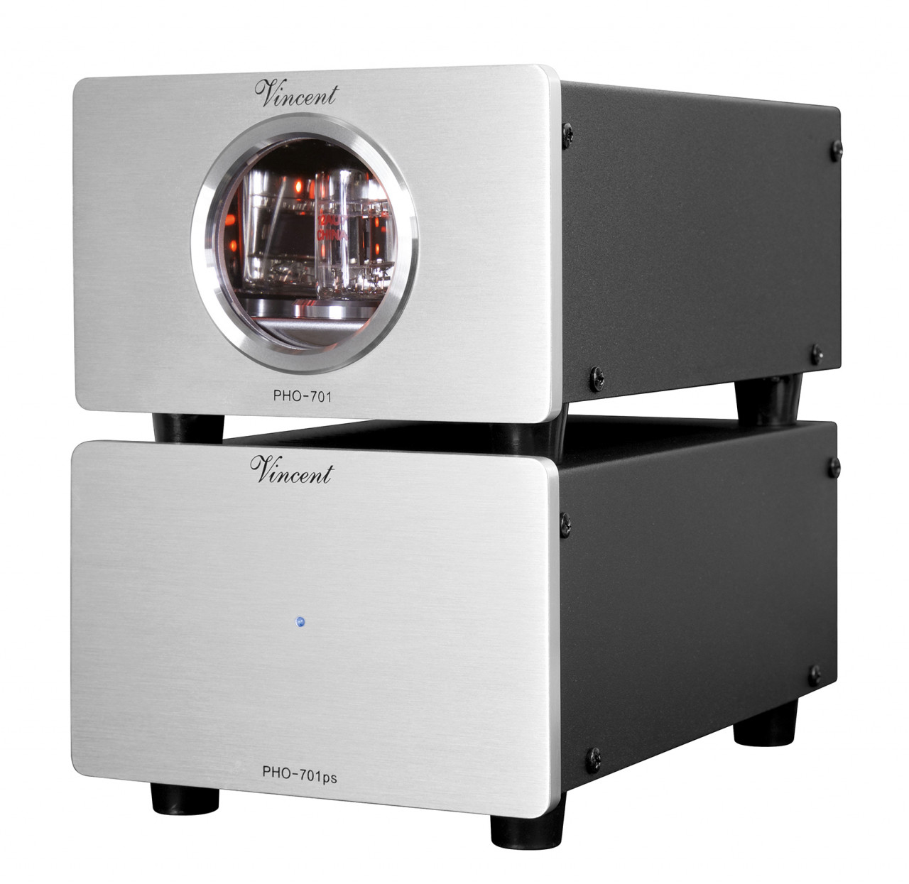 Vincent PHO-701 Phono Vorverstärker Silber
