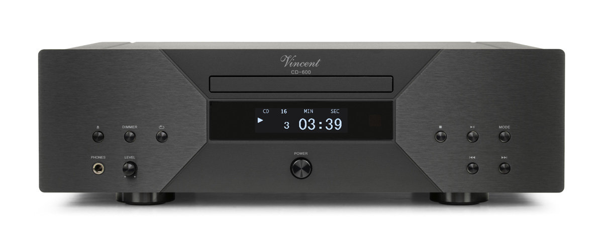 Vincent CD-600 CD Player schwarz