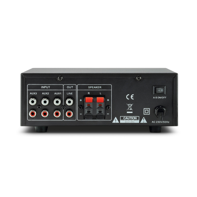 Dynavox CS-PA1 MK II Mini-Verstärker silbergrau