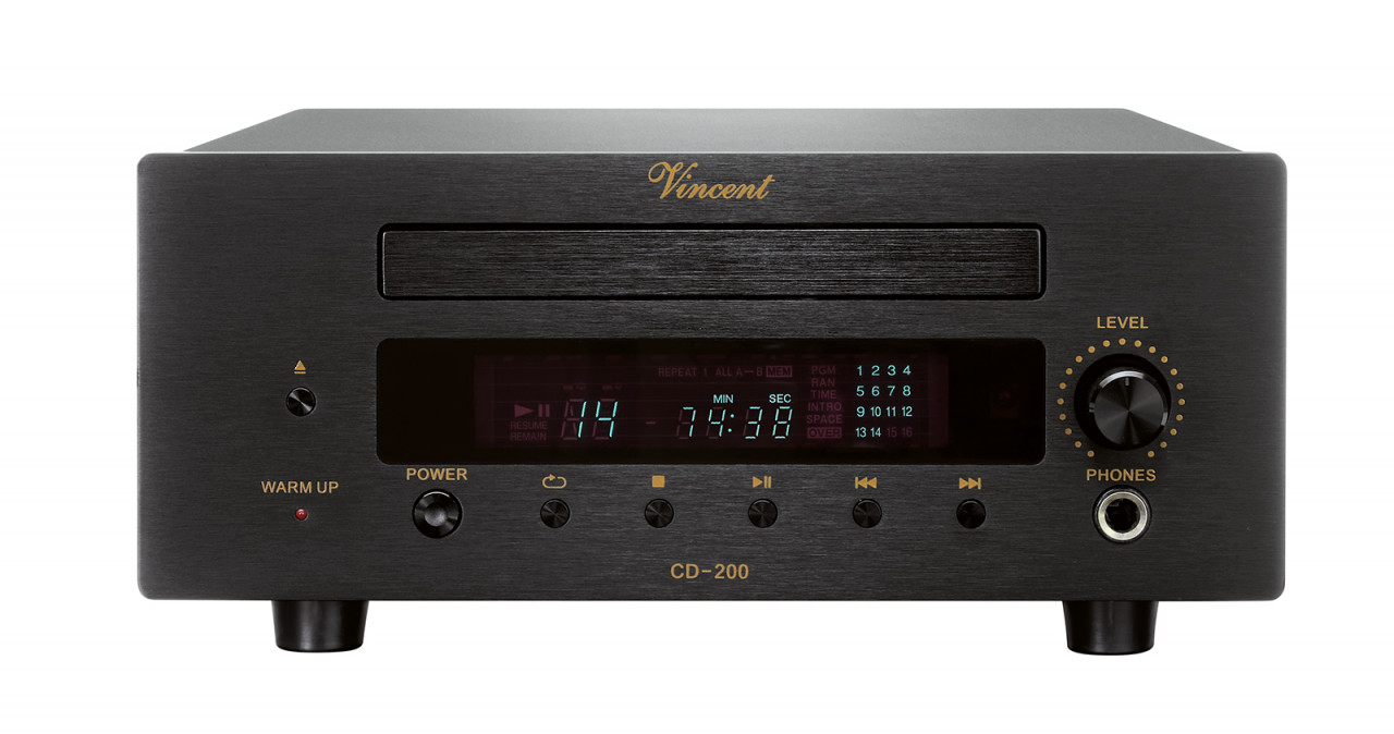Vincent CD-200 Hybrid CD-Player Schwarz