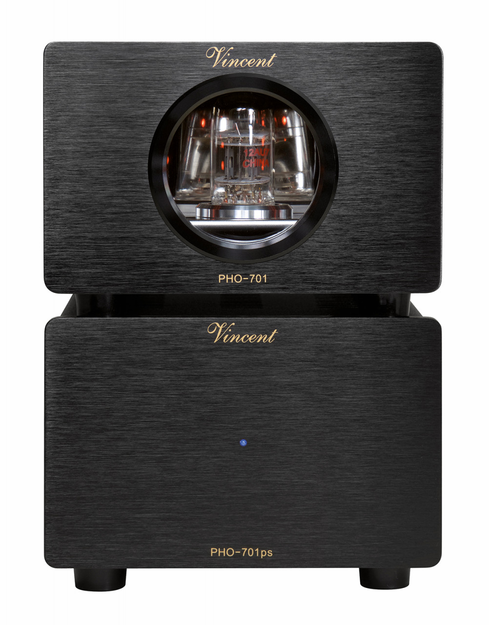 Vincent PHO-701 Phono Vorverstärker Schwarz