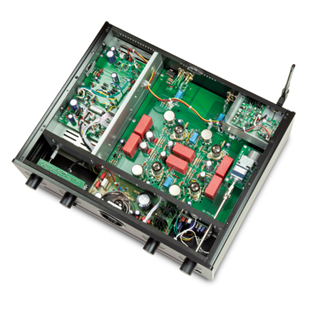 Vincent SA-T7 Diamond Röhren-Vorstufe/Telefunken Silber
