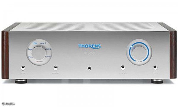 Thorens TEP-3800 Röhren-Vorverstärker, bordeaux